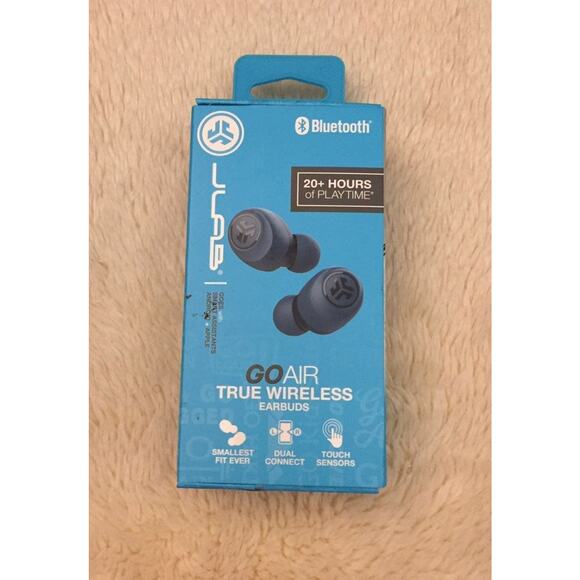 JLab GO Air True Wireless Earbuds-Navy - Picture 1 of 3